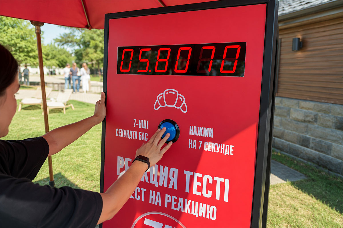 Аттракцион Попади в 10 секунд Алматы Астана