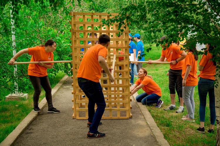 Аттракцион Мяч в клетке
