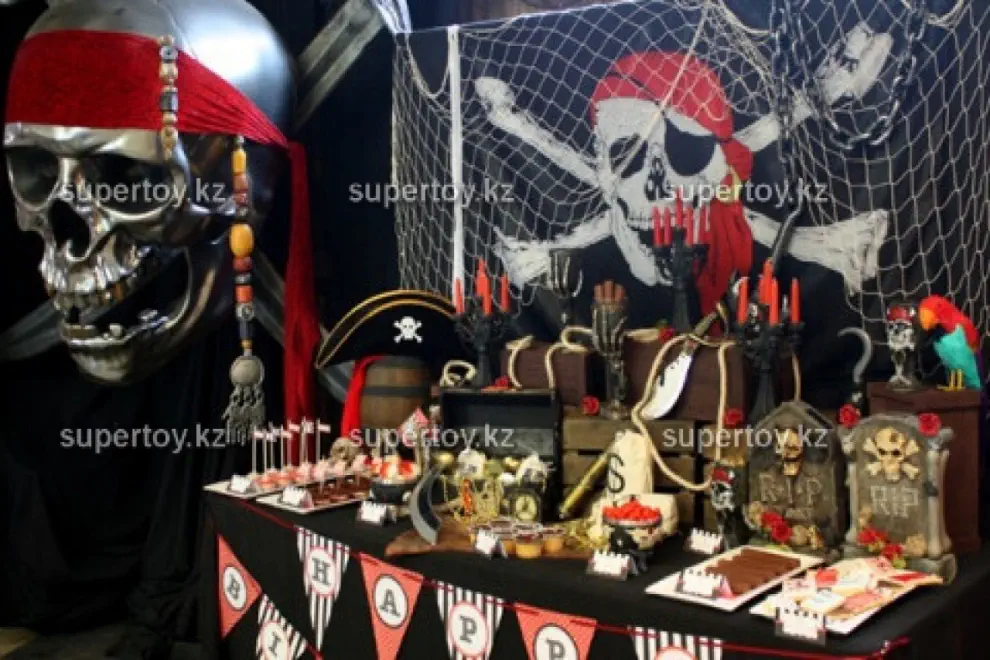 Секреты организации яркой пиратской вечеринки