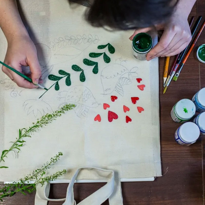 Декор ЭКО сумки