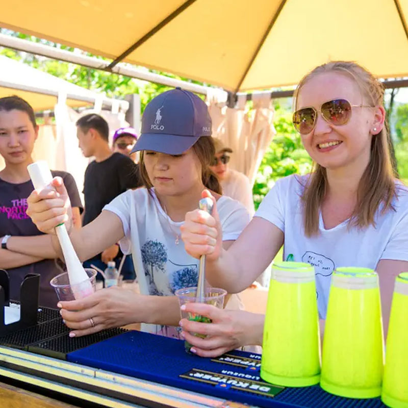 Приготовление коктейлей