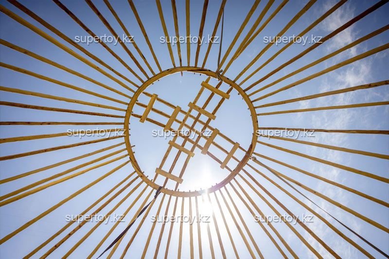 Мастер-класс по сборке юрты